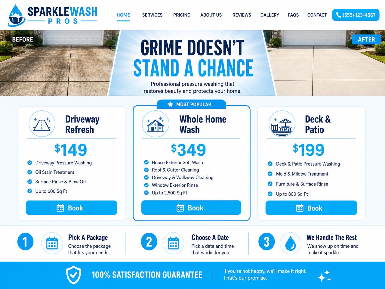 SparkleWash Pros